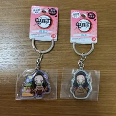 鬼滅の刃 禰豆子 温泉地限定　キーホルダー 2個セット