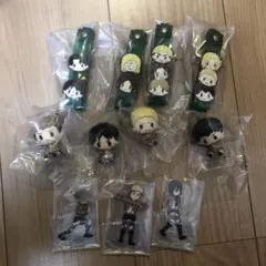 進撃の巨人　一番くじ　ちょこのっこ　ぽこっとチャームアクリルスタンド下位賞まとめ