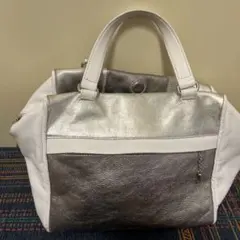 小剥がれ有り】ペレボルサ アライブ リュック PELLE BORSA 白 - メルカリ