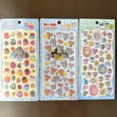 プチドロップステッカー 3枚セット