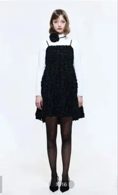 エンブロイダリークレープワンピース　値下げしました。