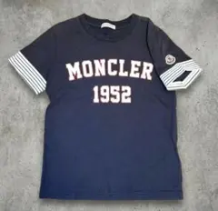 モンクレールMONCLER半袖Tシャツネイビーロゴワッペン130cm8anniのサムネイル
