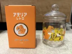 アデリアレトロ ガラス　キャニスター　トラのサムネイル