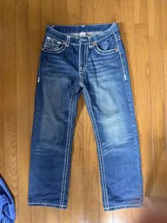 トゥルーレリジョン ハーフパンツ 30 極太ステッチ - メルカリ