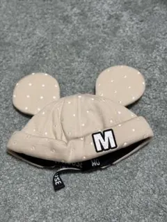 東京ディズニーリゾート ファンキャップ ベージュ ドット