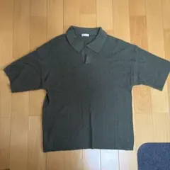 スキッパーニットポロシャツのサムネイル