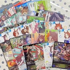 ウマ娘　カード　シール　等　まとめ売り　約　70枚