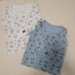 花柄アンダーシャツ 95 2枚セット