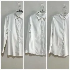 AOKI トップバリュ ユニクロ Yシャツ 白シャツ 3枚セット