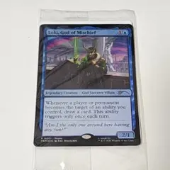 悪戯の神、ロキ 英 foil プロモ - メルカリ