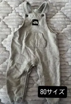 THE NORTH FACE グレーオーバーオール 80サイズ