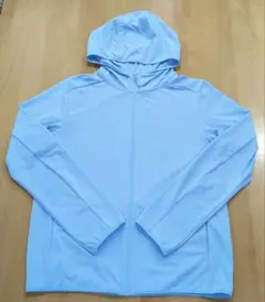 UNIQLO エアリズム 160cm 水色 パーカー