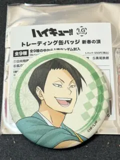 ハイキュー‼︎ トレーディング缶バッジ　新春の頂　大将優