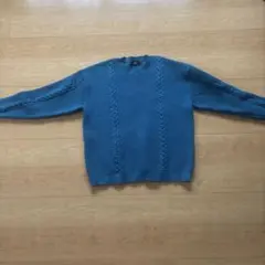 メンズ　AZUL ターコイズグリーン　セーターのサムネイル
