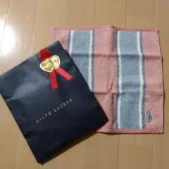 【新品未使用】RALPH LAUREN タオルハンカチのサムネイル