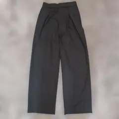 美品★ユニクロ★タックワイドパンツ　サイズM