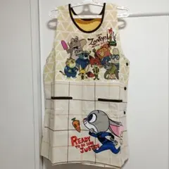 ディズニー　ズートピア　エプロン
