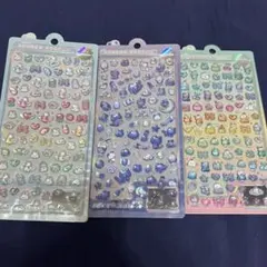 ボンボンドロップシール　ミニ　3枚セット