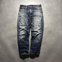 y2k archive Levi's 502 damage fade swag