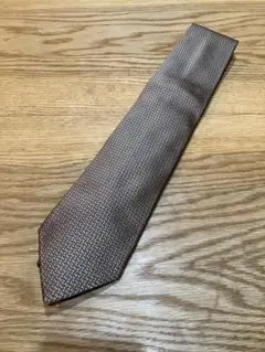 ニッキー　ネクタイ　ブラウン 柄