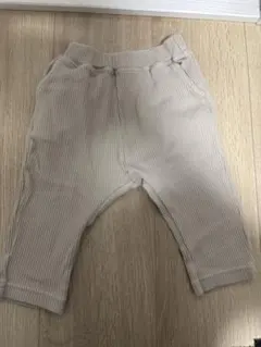 GU ベビー リブスパッツ ベージュ 80cmのサムネイル