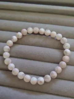 ピンクラリマー トムソナイト　ブレスレット 天然石 パワーストーン