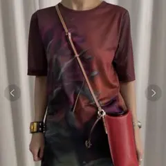 Ameri SHEER FLOWERBASE PRINT TOPのサムネイル
