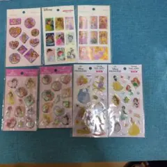 セリアディズニープリンセスシールセット