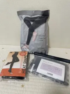 着圧レギンス (ベルミス・グラマラスパッツ・BELLE SHEER )3着セット