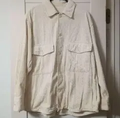 GU　コーデュロイ　CPOシャツ