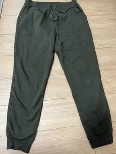 UNIQLO ボアスウェットパンツ　カーキ　レディース　XL
