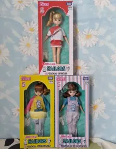 リカちゃんくじ SAILORS リカちゃん人形01.02.03 おまとめセット