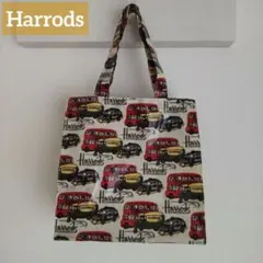Harrods　ロンドンバス　タクシー　トートバッグ