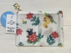 新品・未使用☆フェイラー　ハイジ　メッシュポーチ　Ｓサイズ ホワイト①のサムネイル