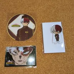 僕のヒーローアカデミア アニメイトカフェ 轟焦凍 アクリルスタンド 他セット