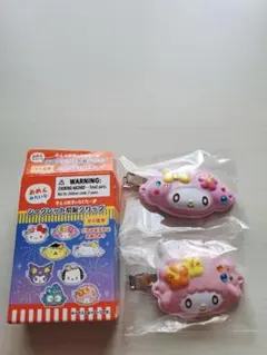 さんりおきゃらくだーずおめんみたいなシークレット前髪クリップ