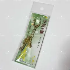 東京タワー 幸運の鍵 キーホルダー ストラップ 緑 グリーン
