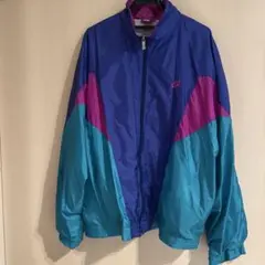 値下げナイキNIKE フルジップ　ナイロンジャケット　ウインドブレーカー XL