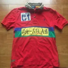 Polo by Ralph Lauren レッド ポロシャツ M (10-12)