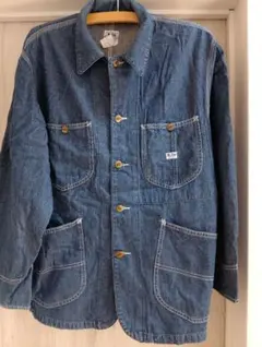 カバーオール デニムジャケット デニム インディゴ ヴィンテージ OLD
