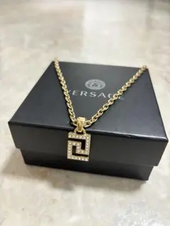 【付属品完備】VERSACE ヴェルサーチ グレカ　ネックレス【美品】