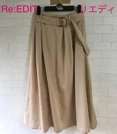 Re:EDIT リエディ スカート ベージュ 中古のサムネイル