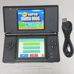 PI【清掃&動作確認済】Nintendo DS Lite ジェットブラック本体