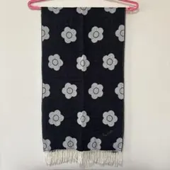 MARY QUANT 花柄マフラー