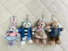 ダッフィー ♡シェリーメイ♡ ジェラトーニ ぬいぐるみキーホルダー3体