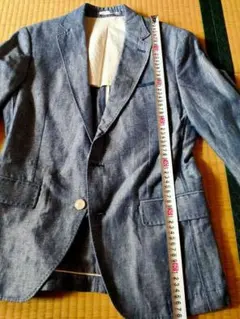 【送料無料】ZARA MAN デニム テーラードジャケット M