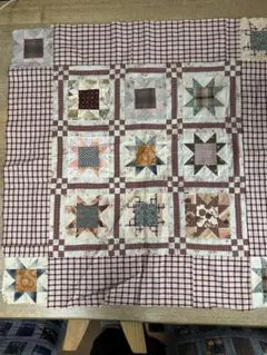 パッチワークタペストリー未完成品