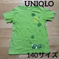 140サイズ【ユニクロ】ヨッシー半袖Tシャツ◆f081