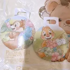チップとデール 缶バッジ 2個セット
