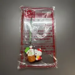 ハローキティ マルちゃん コラボ ストラップ